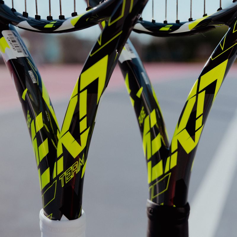 Rakieta tenisowa Babolat Pure Aero Team grey/yellow/white 9
